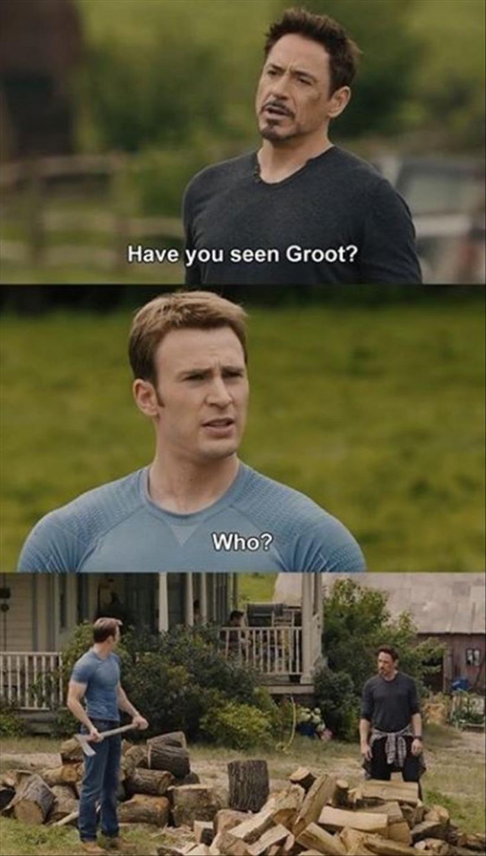 Have You Seen Groot?