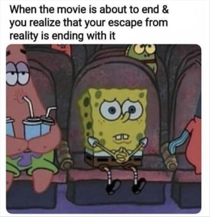 When The Movie Is Nearly Over