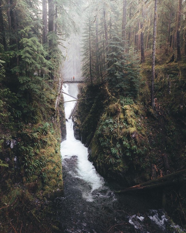 Picture of the day 03: Sol Duc Falls in Olympic National Park
