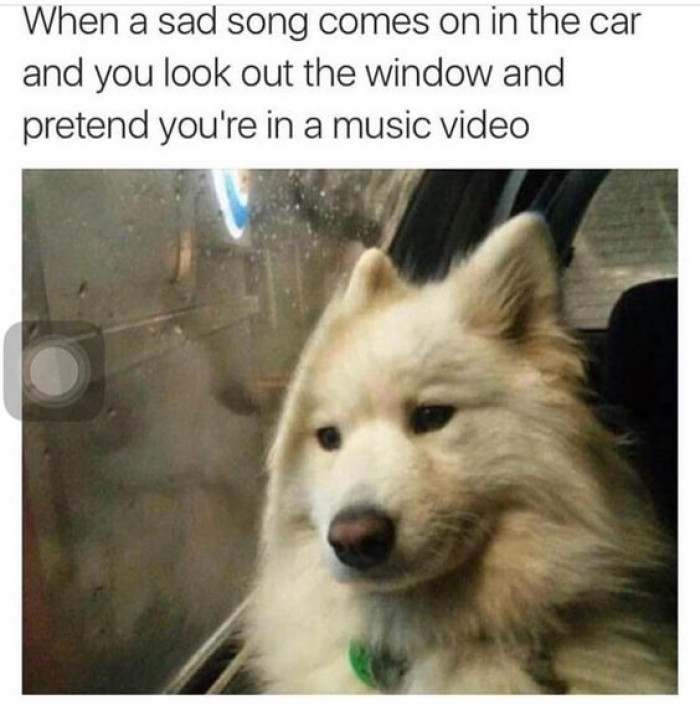 When A Sad Song Comes On In The Car