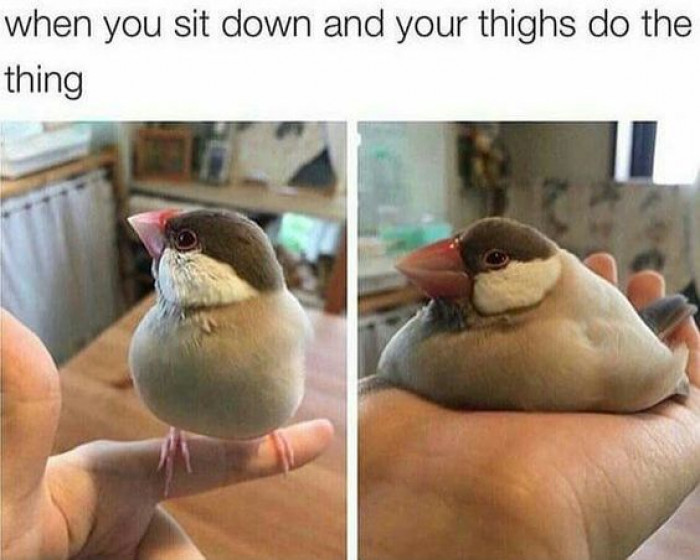 When Your Thighs Do The Thing