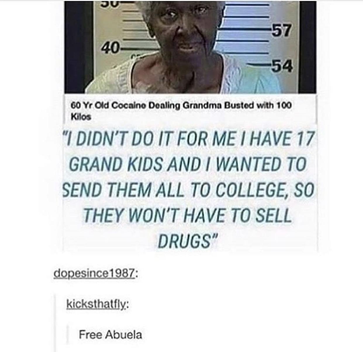 Free my grandma