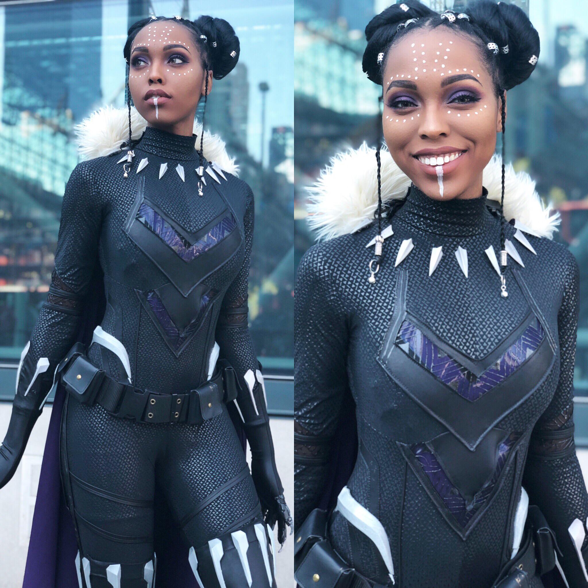 Black Panther Shuri cosplay by Cutiepiesensei