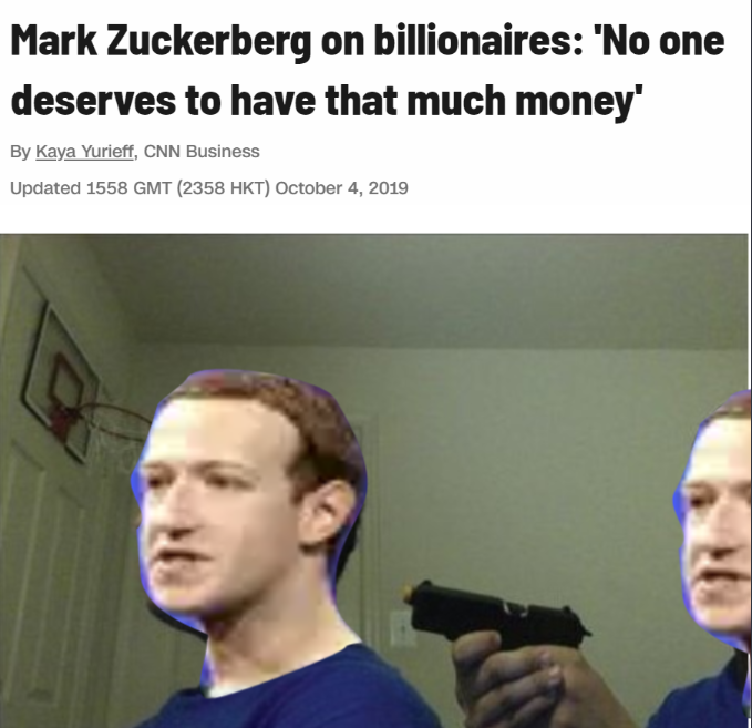 I used the Zucc to destroy the Zucc