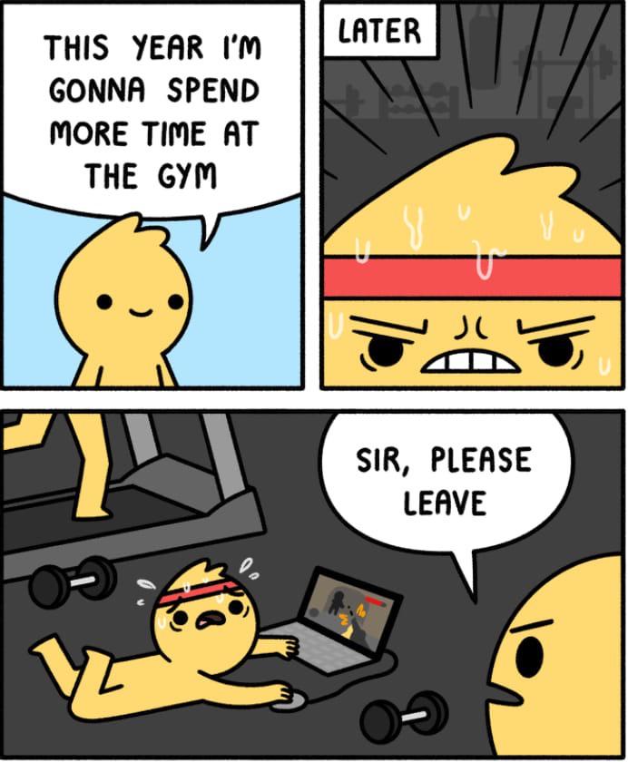 Gym freak