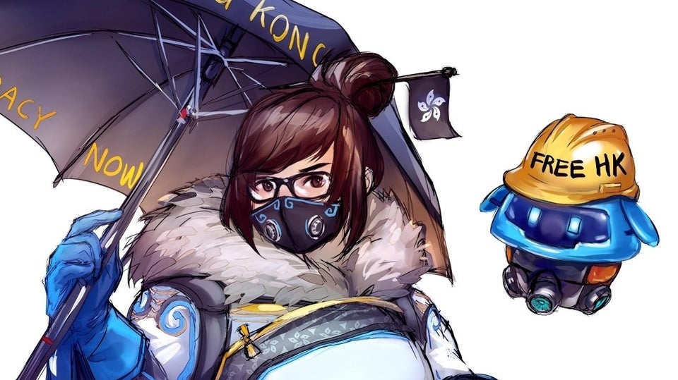 Blizzard bans Hearthstone player for supporting Hong Kong protests: Overwatch community turns their only Chinese character - Mei - into a protestor