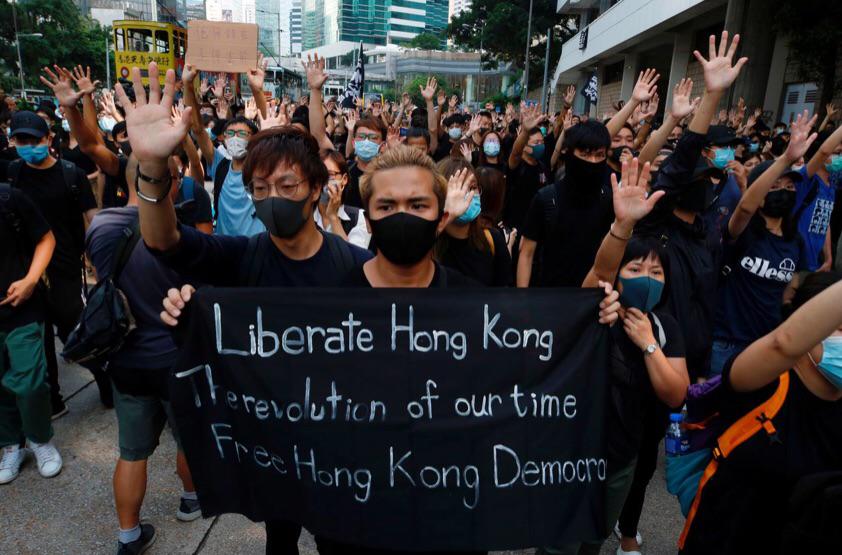 People on the other side of the world are still fighting for democracy. Hong Kong’s citizens need liberation!