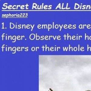 10 Secret Rules Disney Employes Must Follow