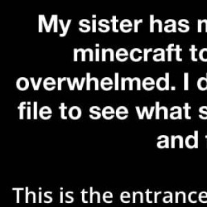 A Girl With Mild Autism Uses Minecraft To Cope When She's Overwhelmed. Here's The Kingdom She Built.