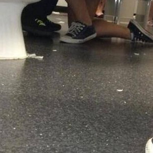 Girl Proposing A Guy In The Bathroom