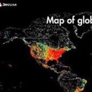 Map Of Global Internet Usage