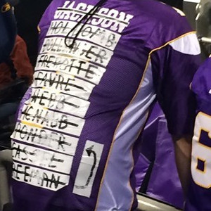The Official Jersey Of The Minnesota Vikings